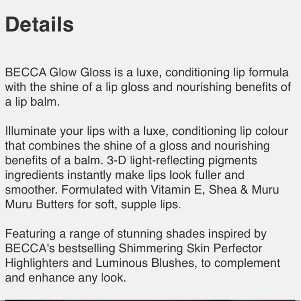BECCA Glow Gloss Lip Gloss - Picture 14 of 15